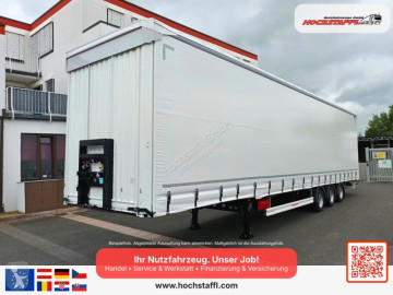 Semitrailer skjutbara ridåer (flexibla skjutbara sidoväggar) Kässbohrer ny