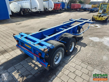 Полуремарке Krone SZC 20 Z 20FT - Full steel - 2 Axles ROR - Dual wheels - 3420 KG - MOT 08/2026