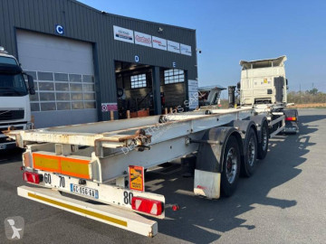 Semi remorque porte containers Fruehauf