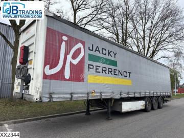Semitrailer skjutbara ridåer (flexibla skjutbara sidoväggar) Fruehauf