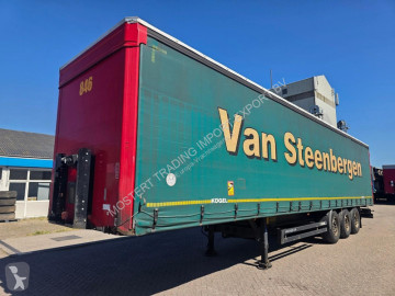 Полуремарке Kögel Mercedes - Disc Kögel 3-axle curtain-sided semi-trailer - Mercedes axles - Disc brakes - Air suspension - Spare wheel - 42 Ton - 2017 - Coil