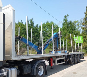 Naczepa Benalu Forestal con grua