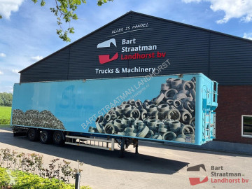 Semitrailer flak rörligt underlag Knapen
