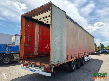 Semitrailer Krone SD 27 13.60 Meters - MEGA - Curtains/Roof - Drum Brakes - Spare Wheel