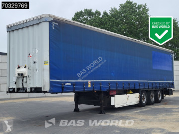 Semitrailer skjutbara ridåer (flexibla skjutbara sidoväggar) Krone
