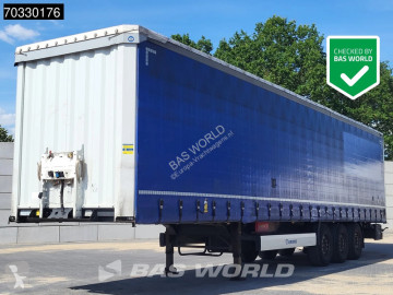 Semitrailer skjutbara ridåer (flexibla skjutbara sidoväggar) Krone