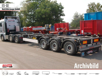 Полуремарке Kögel Port 40 simplex, pneumatischer Heckausschub