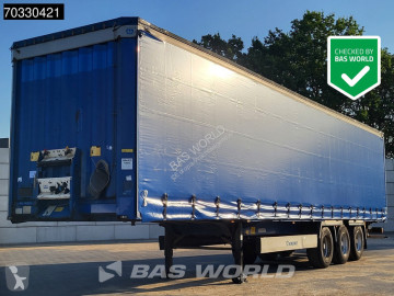 Semitrailer skjutbara ridåer (flexibla skjutbara sidoväggar) Krone