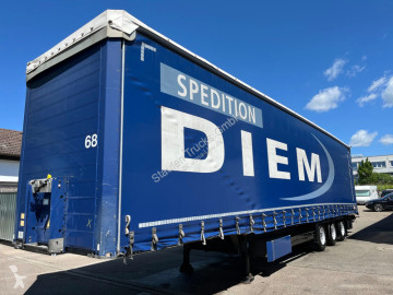 Semitrailer skjutbara ridåer (flexibla skjutbara sidoväggar) Schmitz Cargobull