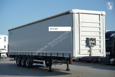 Полуремарке Fruehauf FIRANKA / STANDARD /  OŚ PODNOSZONA / MOCNA PODŁOGA SZYNA DESKA