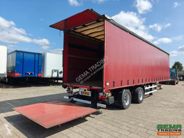 Полуремарке Happy Trailer OR 35-220 11.5 Meter Sliding Curtains/Roof - Dhollandia 2000 KG - Drum Brakes - Steering Axle - Hardwood Floor - 07/2027 MOT
