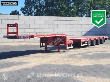 Nosič strojů Broshuis 4ASD-18-40/1 4 axles Extendable 1xLiftaxle 2x Steering Axle