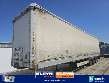 Semitrailer skjutbara ridåer (flexibla skjutbara sidoväggar) Krone