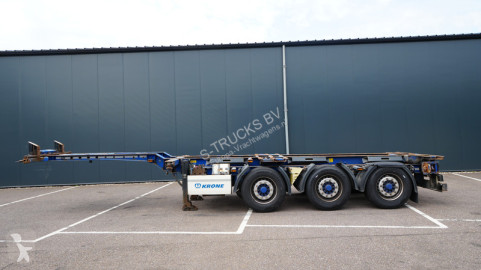 Semi remorque porte containers Krone