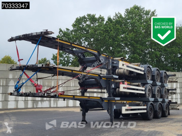 Semi remorque porte containers Kässbohrer