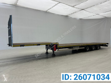 Semi remorque porte engins Leciñena