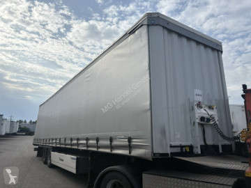 Semi reboque Krone Profi Liner SD Profi Liner, Liftachse, BPW-Achse, Edscha-Verdeck, Export, Unfallfahrzeug