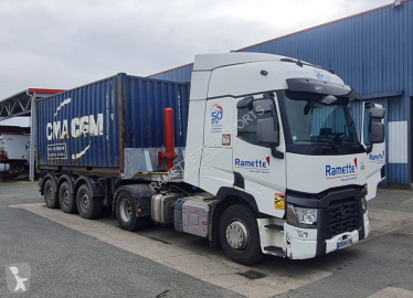 Coder container semi-trailer