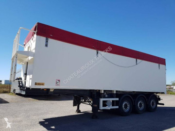 Oplegger kipper graantransport Trouillet