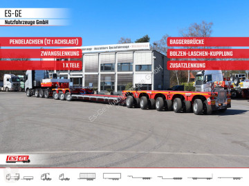 Porte engins Faymonville MAX Trailer 3+5 Tiefbett (Baggerbett)
