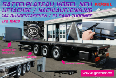 Semi remorque plateau Kögel neuve