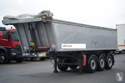Oplegger Stas M / WYWROTKA - 28 m3 / ALUMINIOWA / OŚ PODNOSZONA / PLANDEKA ELEKT