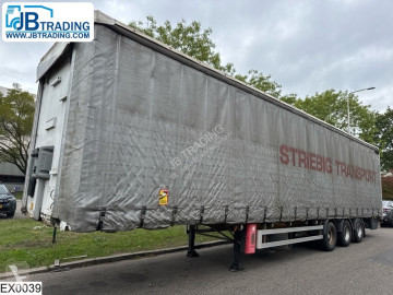 Semitrailer skjutbara ridåer (flexibla skjutbara sidoväggar) Fruehauf