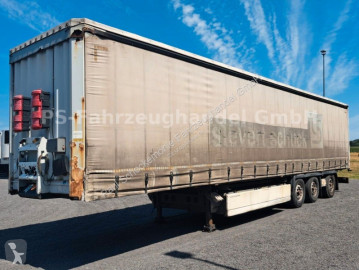 Semitrailer skjutbara ridåer (flexibla skjutbara sidoväggar) Krone
