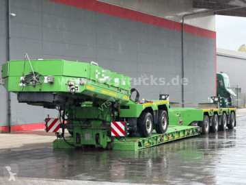 Semi remorque porte engins Goldhofer
