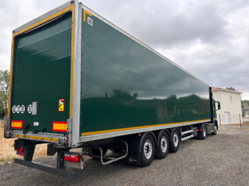 Lecitrailer beverage delivery semi-trailer