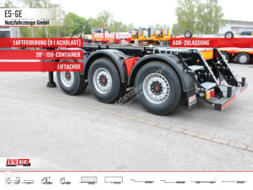 Kögel PORT 20 TANKPLEX Containerchassis semi-trailer