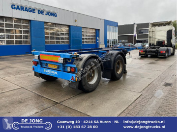 Semi remorque porte containers Krone