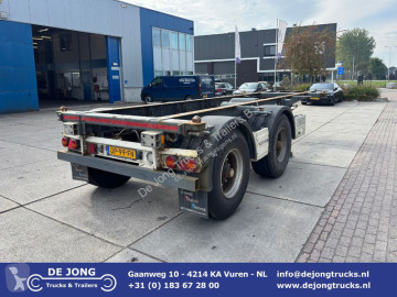 Semi remorque porte containers Krone