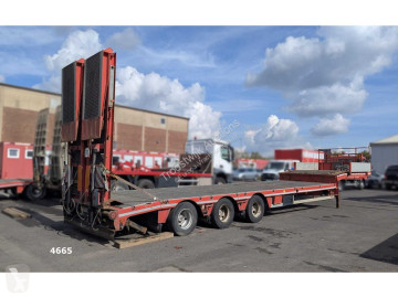 Semi remorque porte engins
