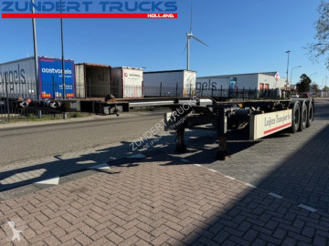 Renders container semi-trailer