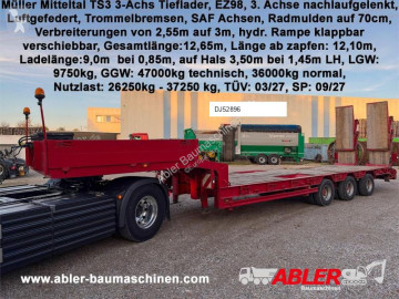 Müller-Mitteltal TS3 Luft hydr. Rampen semi-trailer