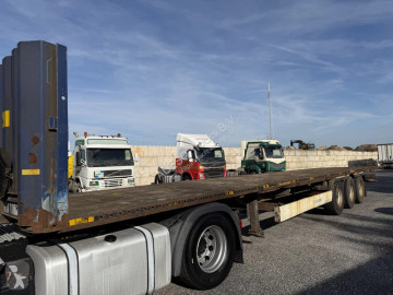 Krone flatbed semi-trailer