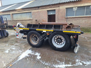Oplegger Louault Container aanhanger
