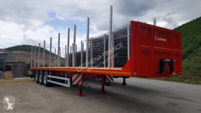 Semirremolque Leciñena Neuf, plateau porte bois, caja abierta nuevo