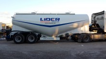 Lider heavy equipment transport semi-trailer Cement Trailer with TANDEM axle