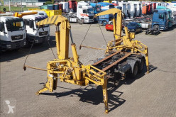 Návěs Klaus Side loader 22 ton 20ft Steel suspension / with its own engine nosič kontejnerů použitý
