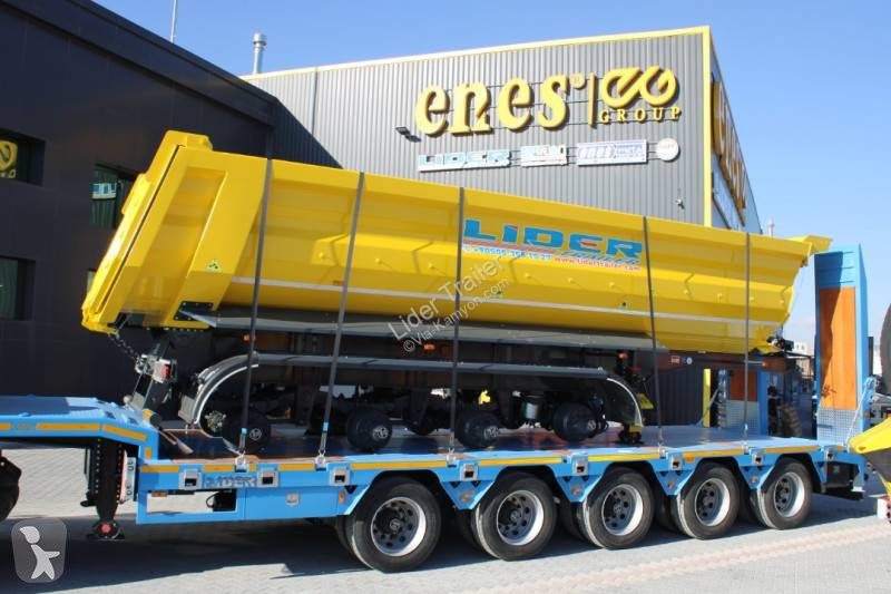 Semitrailer Lider Lowbed Prolongable ( 5 Axles...