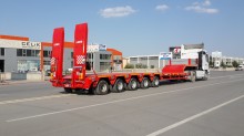 Lider heavy equipment transport semi-trailer