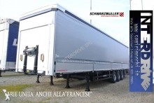 نصف مقطورة مغطاة Schwarzmüller semirimorchi centinati con sponde e Francesi nuovi pronta consegna