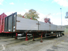 Pacton TXD 336 PACTON (NL) TXD 336 mit Kran HIAB R110 F2 semi-trailer used dropside flatbed