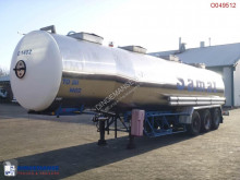 Magyar chemical tanker semi-trailer Chemical tank inox 33 m3 / 4 comp.