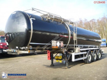 Crossland Bitumen tank inox 33.4 m3 + heating / ADR/GGVS semi-trailer used tanker