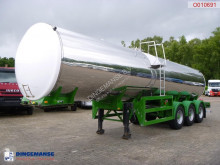 Semirimorchio Food tank inox 30 m3 / 1 comp cisterna trasporto alimenti usato