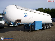 Semi remorque Robine Gas tank steel 49 m3 + pump citerne à gaz occasion