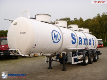 Semitrailer tank kemikalier Magyar Chemical ACID tank inox 24.5 m3 / 1 comp